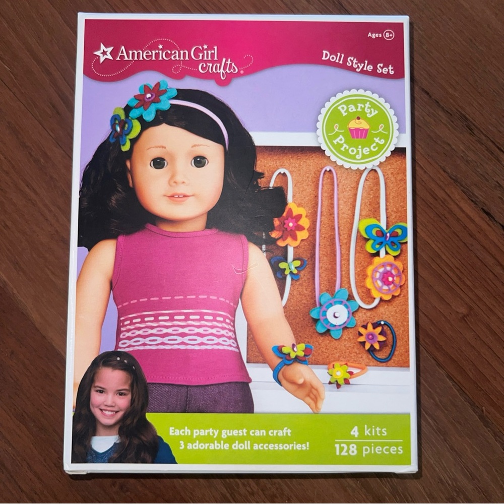 American Girl Blue and Pink Dolls & Accessories Collection